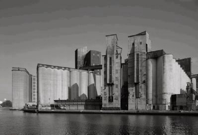 <i>Left to right: Lake and Rail, Perot, and American</i> (Grain Elevators) image. Click for full size.