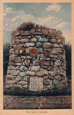 <i>The Cairn. Culloden </i> image. Click for full size.