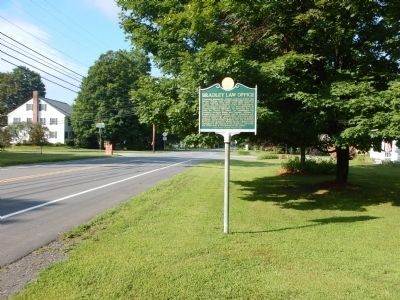 Bradley Law Office Marker. Click for full size. Bradley Law Office Marker image. Click for full size.