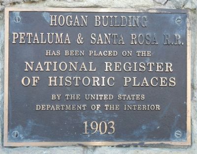 Hogan Building Marker. Click for full size. Hogan Building Marker image. Click for full size.