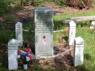 Former Slaves Burying Ground Memorial image. Click for full size.