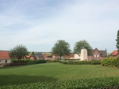 Cantigny American Monument - Distant View. Click for full size. Cantigny American Monument - Distant View image. Click for full size.