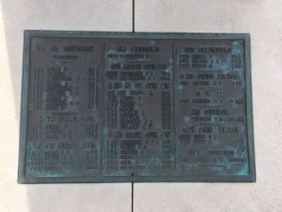 First U.S. Division Marker image. Click for full size.