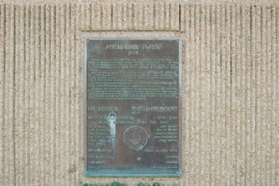 Riverfront Plaza Marker. Click for full size. Riverfront Plaza Marker image. Click for full size.