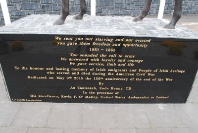 Irish of the American Civil War Monument Marker image. Click for full size.