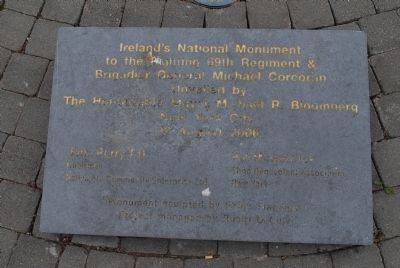 Ireland's National Monument to the Fighting 69th Regiment Marker image. Click for full size.