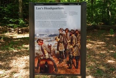 Lee�s Hill Marker image. Click for full size.