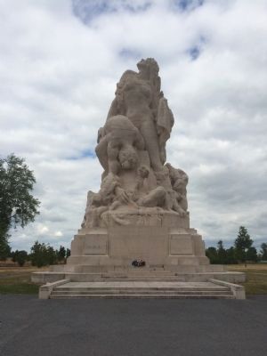 Battle of the Marne American Monument image. Click for full size.