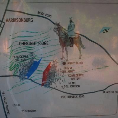 Gen. Turner Ashby Map image. Click for full size.