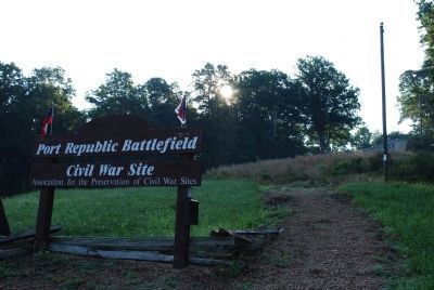 Port Republic Marker image. Click for full size.