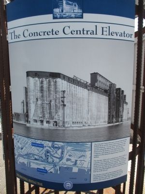 The Concrete Central Elevator Marker image. Click for full size.