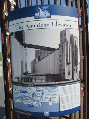 The American Elevator Marker image. Click for full size.