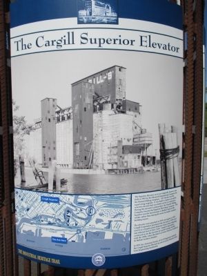 The Cargill Superior Elevator Marker image. Click for full size.