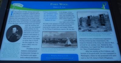 Fort Wool Marker. Click for full size. Fort Wool Marker image. Click for full size.