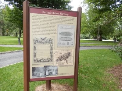 United States Slavery Marker. Click for full size. United States Slavery Marker image. Click for full size.