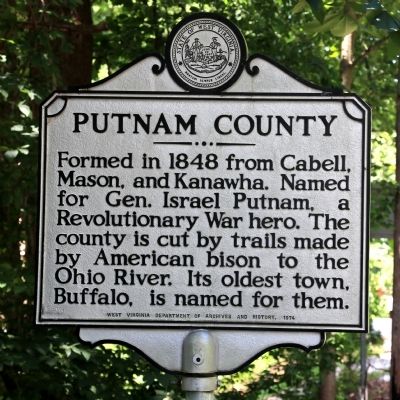 Putnam County Face of Marker image. Click for full size.