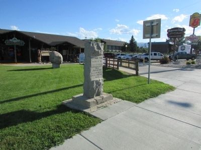 Bozeman Trail Marker image. Click for full size.