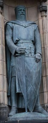 Memorial to William Wallace Statue. Click for full size. Memorial to William Wallace Statue image. Click for full size.