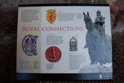 Royal Connections Marker. Click for full size. Royal Connections Marker image. Click for full size.