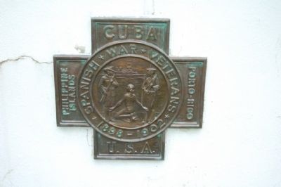 Spanish-American War Memorial Marker. Click for full size. Spanish-American War Memorial Marker image. Click for full size.