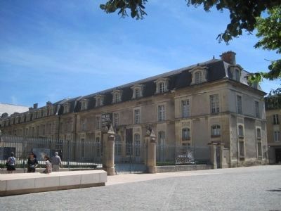 Palais du Tau Marker. Click for full size. Palais du Tau Marker image. Click for full size.