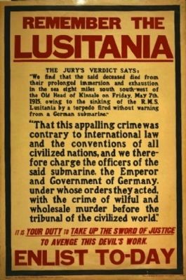 <i>Remember the Lusitania</i> image. Click for full size.