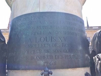 Louis XV Marker. Click for full size. Louis XV Marker image. Click for full size.