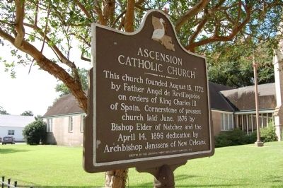 Ascension Catholic Church Marker image. Click for full size.