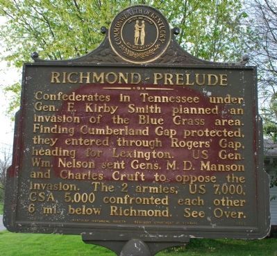 Richmond- Prelude side of the marker image. Click for full size.