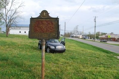 Richmond Battle Marker image. Click for full size.