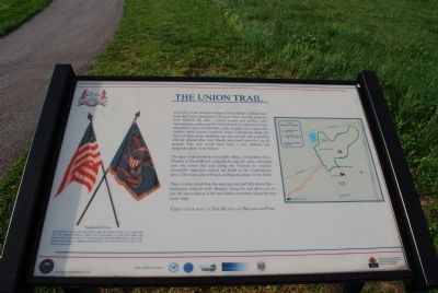 The Union Trail Marker. Click for full size. The Union Trail Marker image. Click for full size.