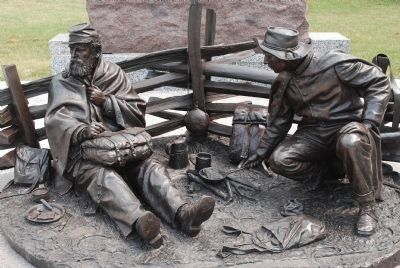 The Bivouac Monument image. Click for full size.