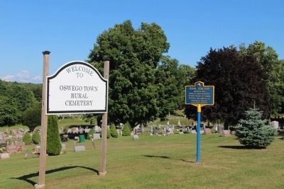 Rural Cemetery Marker. Click for full size. Rural Cemetery Marker image. Click for full size.