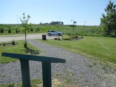 Marker & Parking Area Off Laborers Way image. Click for full size.