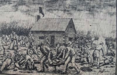 Confederate Field Hospital Marker. Click for full size. Confederate Field Hospital Marker image. Click for full size.