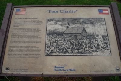 "Poor Charlie" Marker. Click for full size. "Poor Charlie" Marker image. Click for full size.