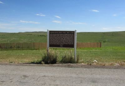 Powder River Indian Wars – 1865 to 1868 Marker image. Click for full size.