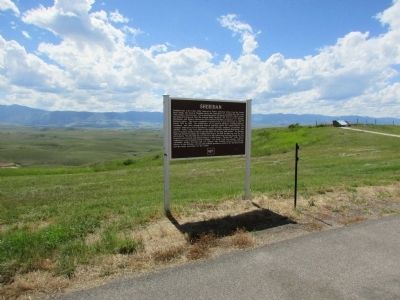 Sheridan Marker. Click for full size. Sheridan Marker image. Click for full size.
