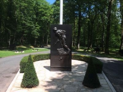 Belleau Wood Marine Memorial Marker image. Click for full size.