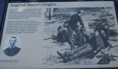 Angel of Marye's Heights Marker image. Click for full size.