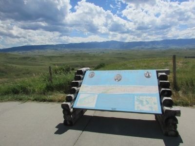 The Bozeman Trail Marker. Click for full size. The Bozeman Trail Marker image. Click for full size.