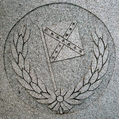 Confederate Flag Emblem image. Click for full size.