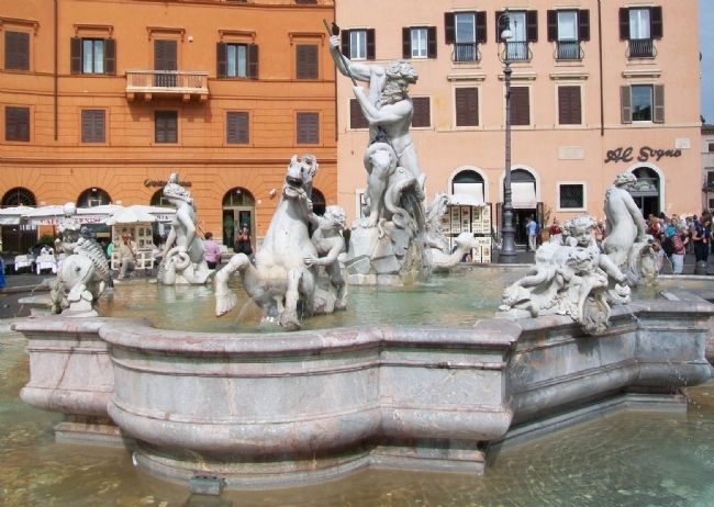 Fountain of Neptune on Navona Square image. Click for full size.