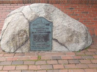 Northampton County�s First Court House Marker image. Click for full size.