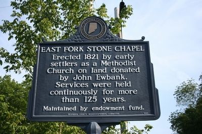 East Fork Stone Chapel Marker image. Click for full size.