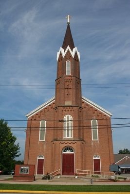 St. John The Baptist Church, Dover, IN. image. Click for full size.