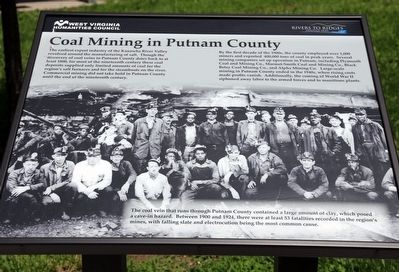 Coal Mining in Putnam County Marker image. Click for full size.