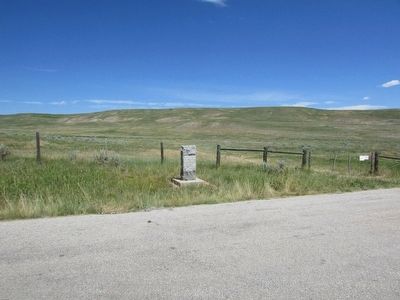 Bozeman Trail Marker. Click for full size. Bozeman Trail Marker image. Click for full size.