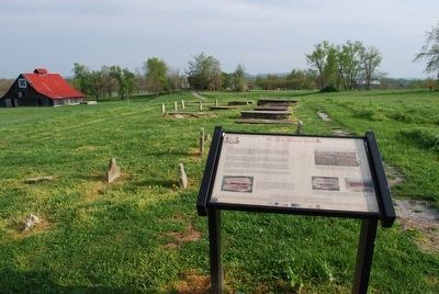 Barnett Burial Ground Marker. Click for full size. Barnett Burial Ground Marker image. Click for full size.