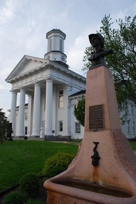Pioneer Monument Marker. Click for full size. Pioneer Monument Marker image. Click for full size.